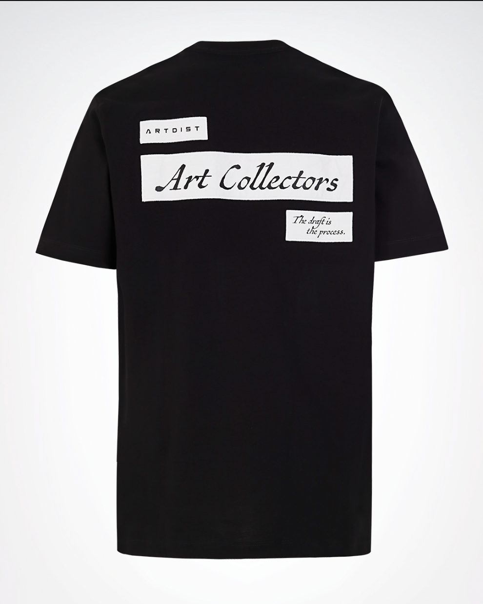 Echo Black Regular Fit T-Shirt