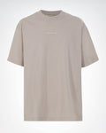 Column Sand Semioversized Fit T-Shirt