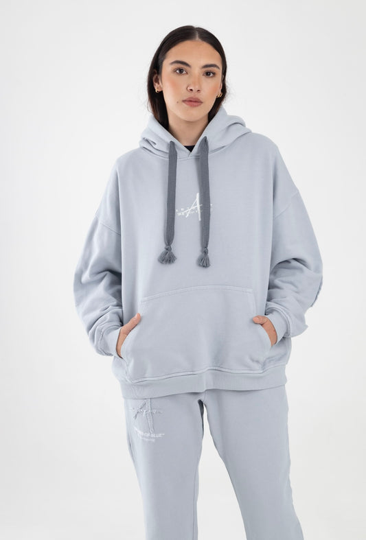 IKB gray hoodie