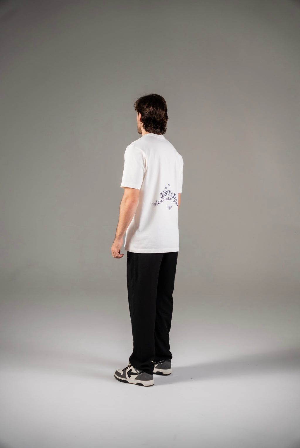 Basic Mistral White Regular T-Shirt