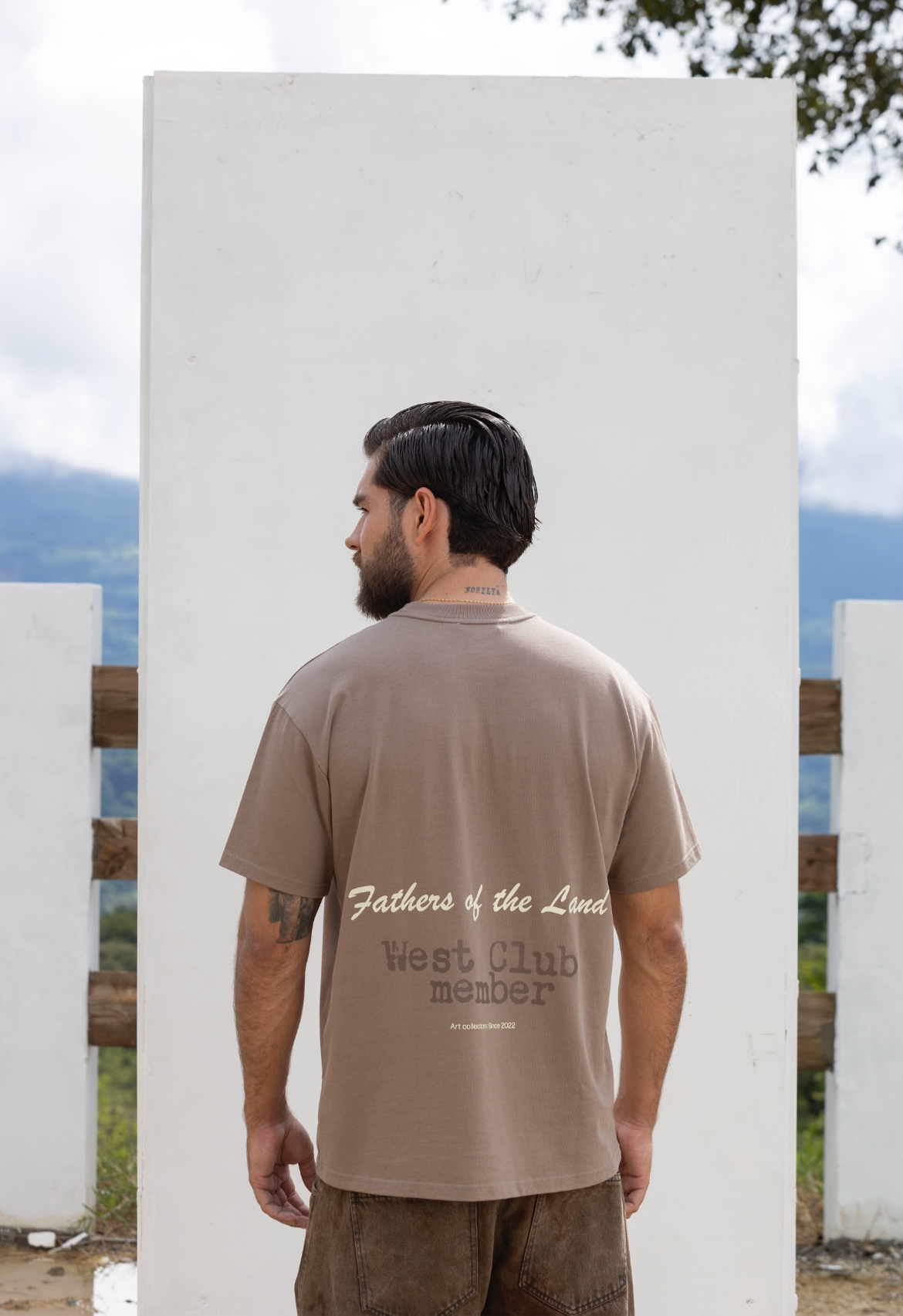 Hiedra Oversize Brown T-Shirt