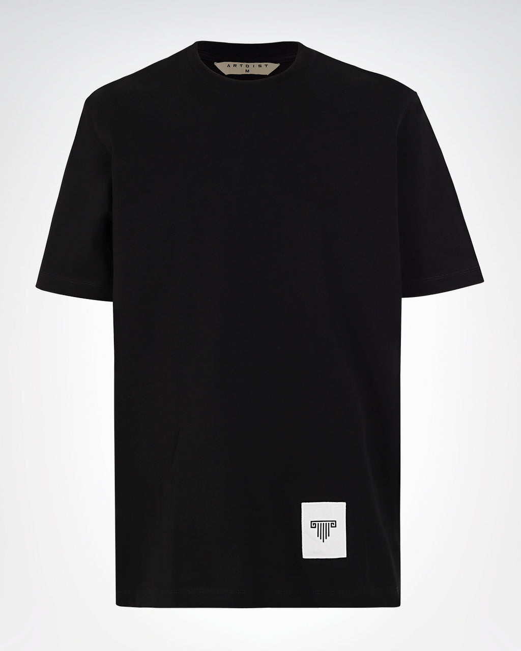 Echo Black Regular Fit T-Shirt