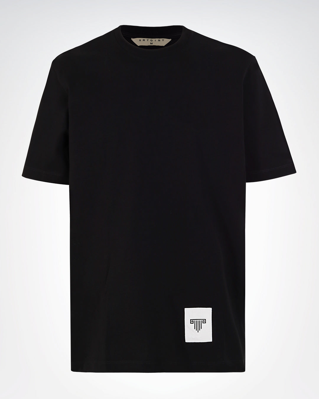 Echo Black Regular Fit T-Shirt