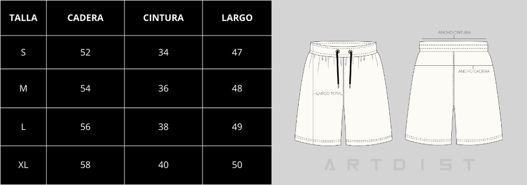 Mistral White Short