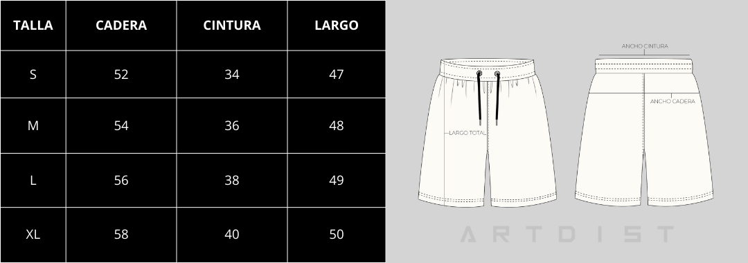 Mistral White Short