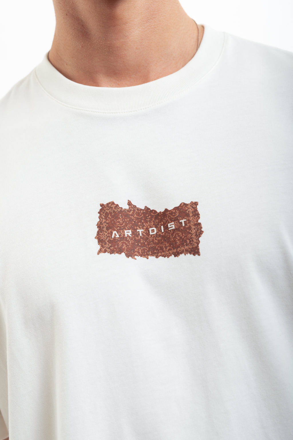 Zafir Ivory Regular Fit T-Shirt