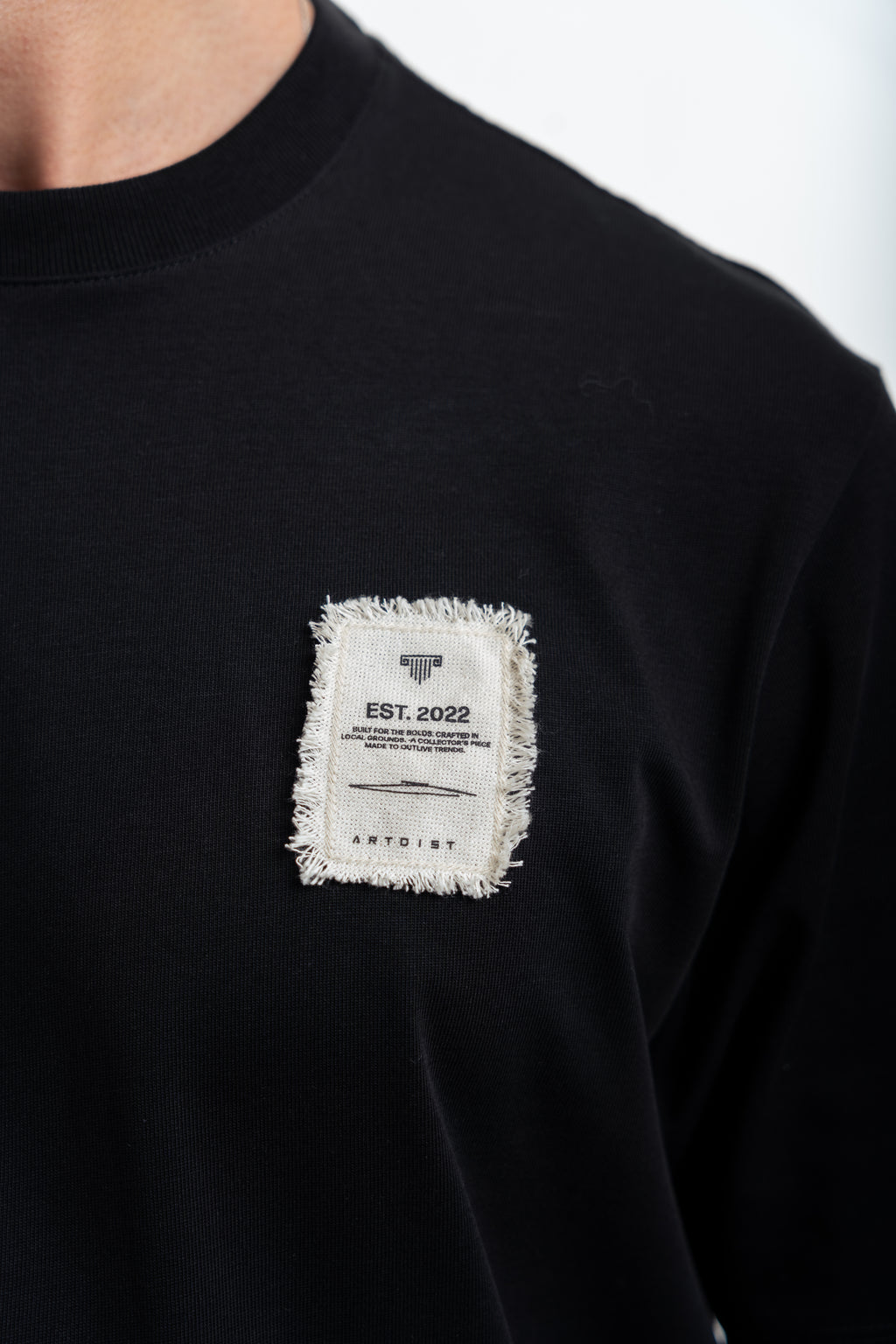 Unusual Black Regular Fit T-Shirt