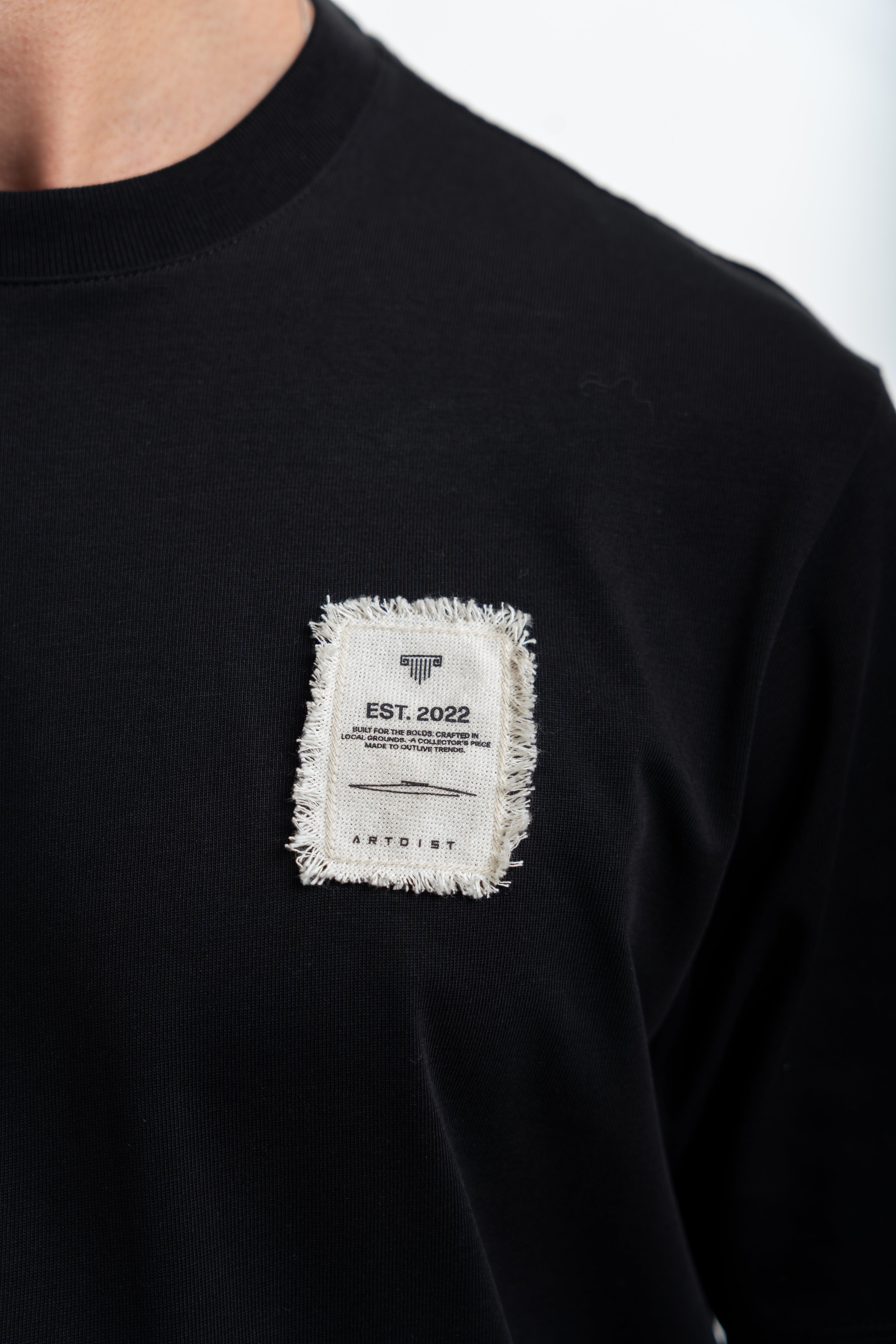 Unusual Black Regular Fit T-Shirt