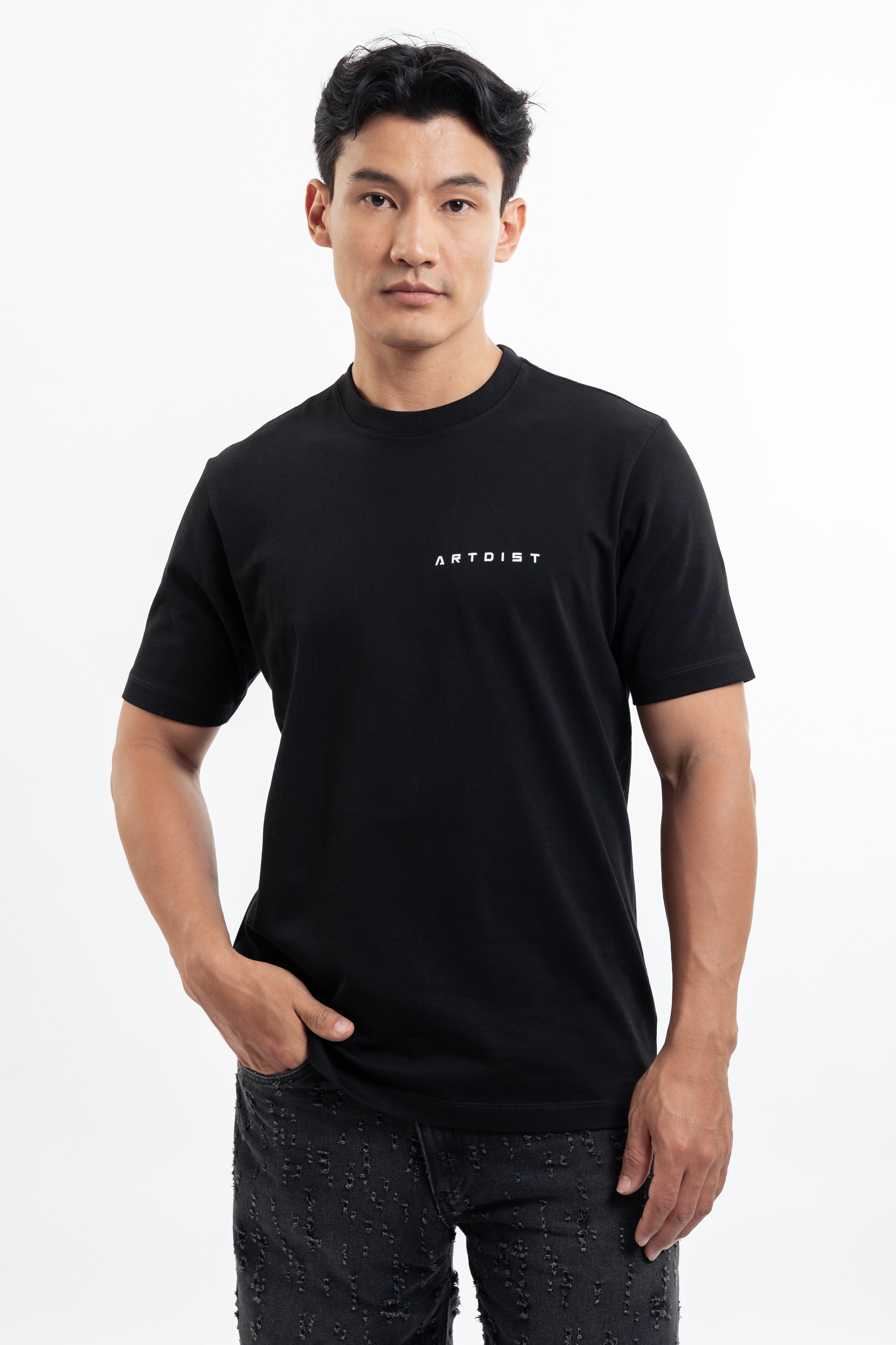 Core Black Regular Fit T-Shirt
