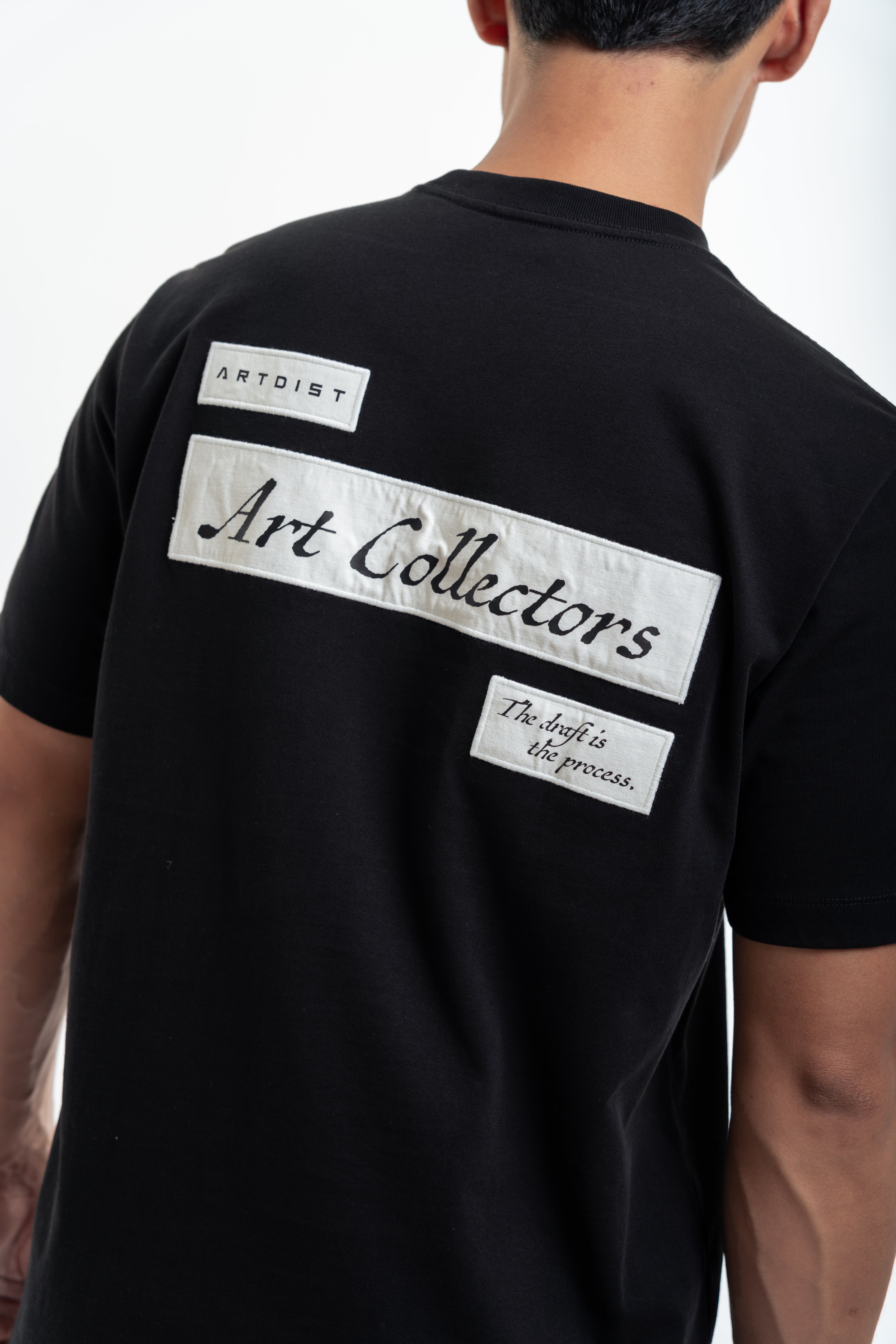 Echo Black Regular Fit T-Shirt