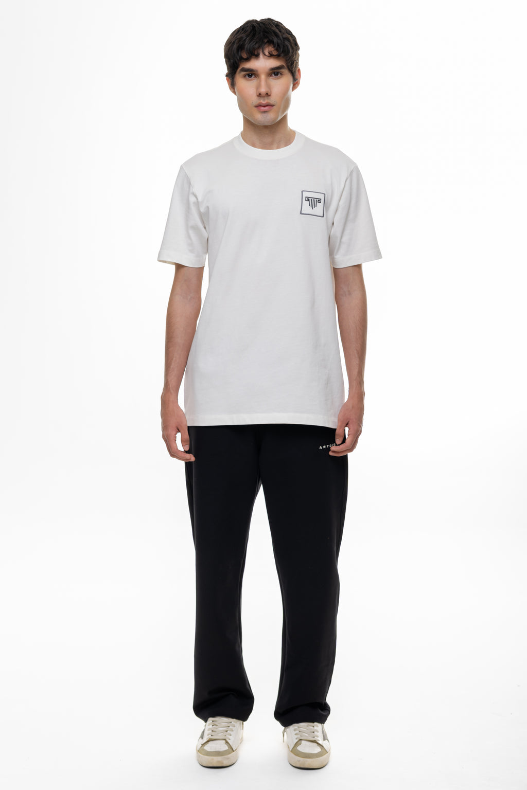 Ink Ivory Regular Fit T-Shirt