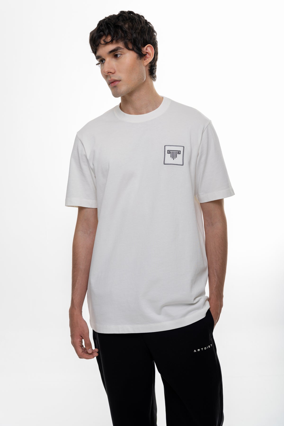Ink Ivory Regular Fit T-Shirt