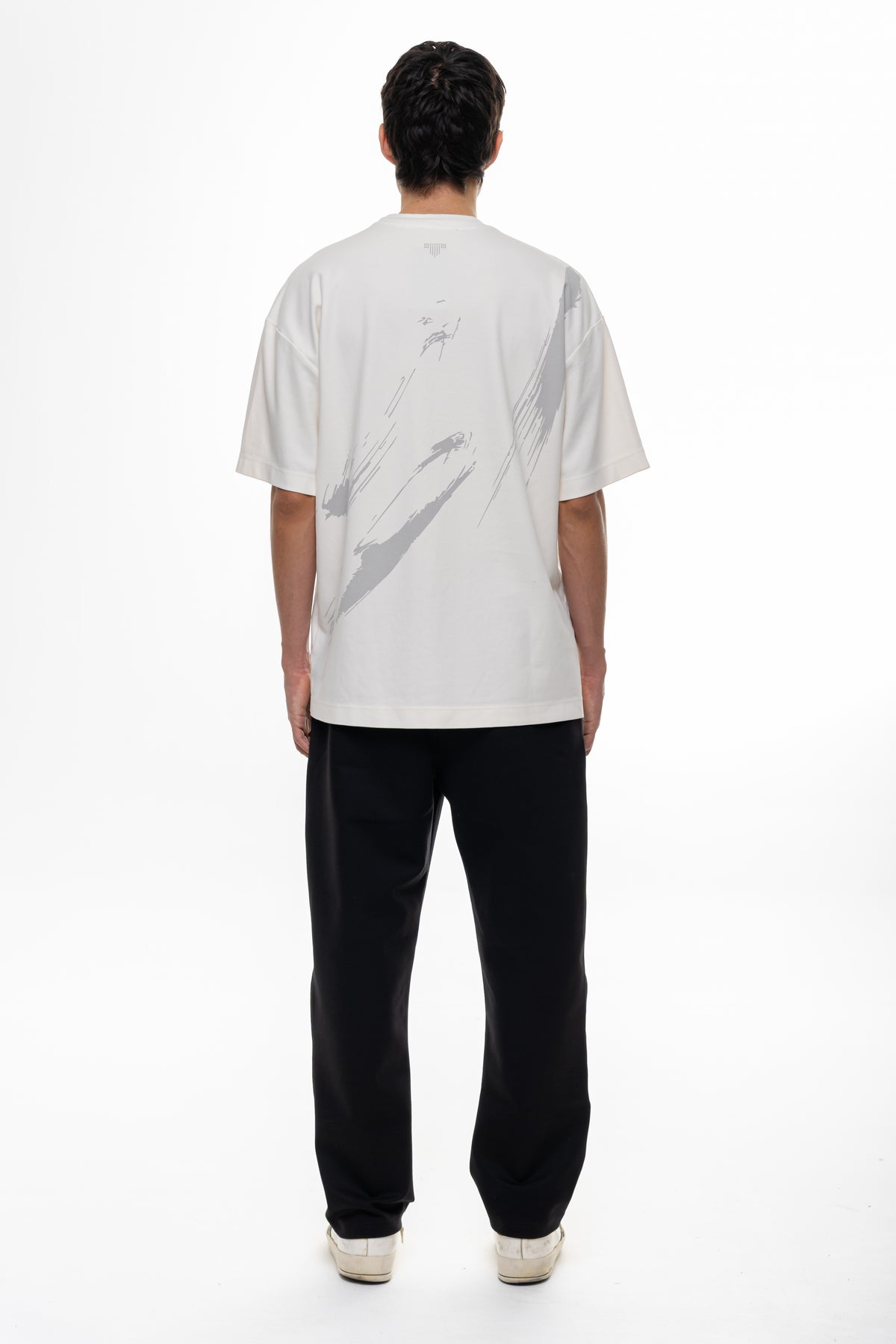 Mind Ivory Semioversized Fit T-Shirt