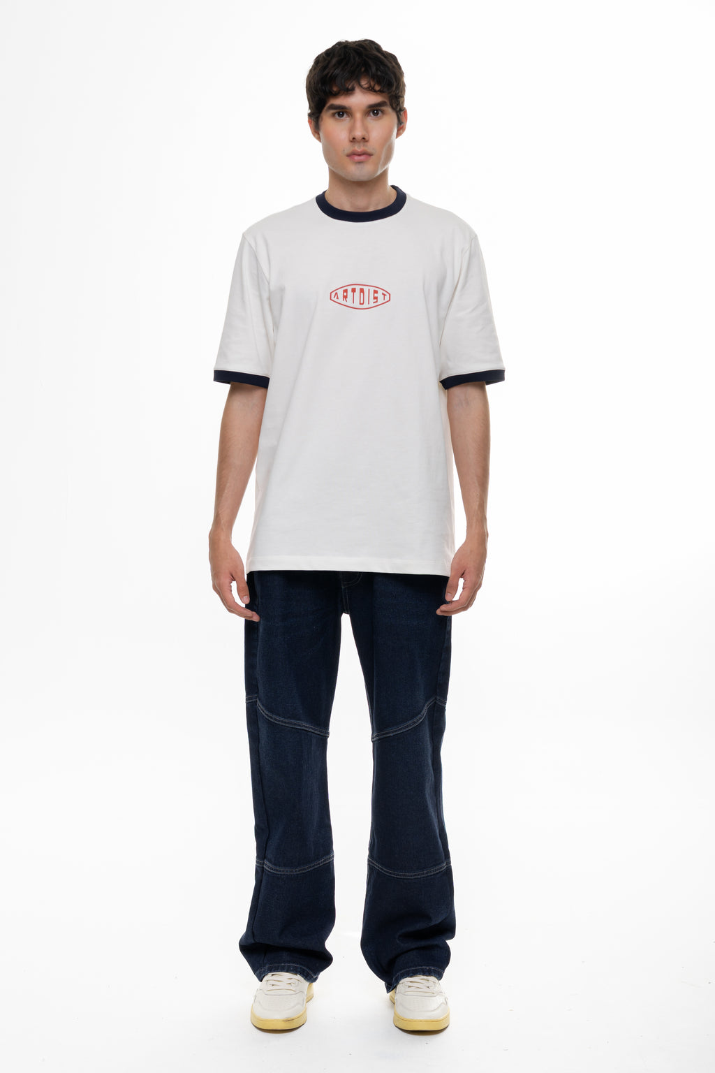 Frame Ivory Regular Fit T-Shirt