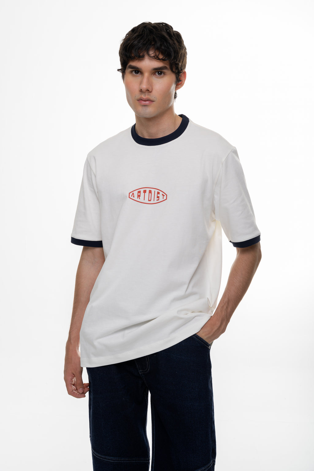 Frame Ivory Regular Fit T-Shirt