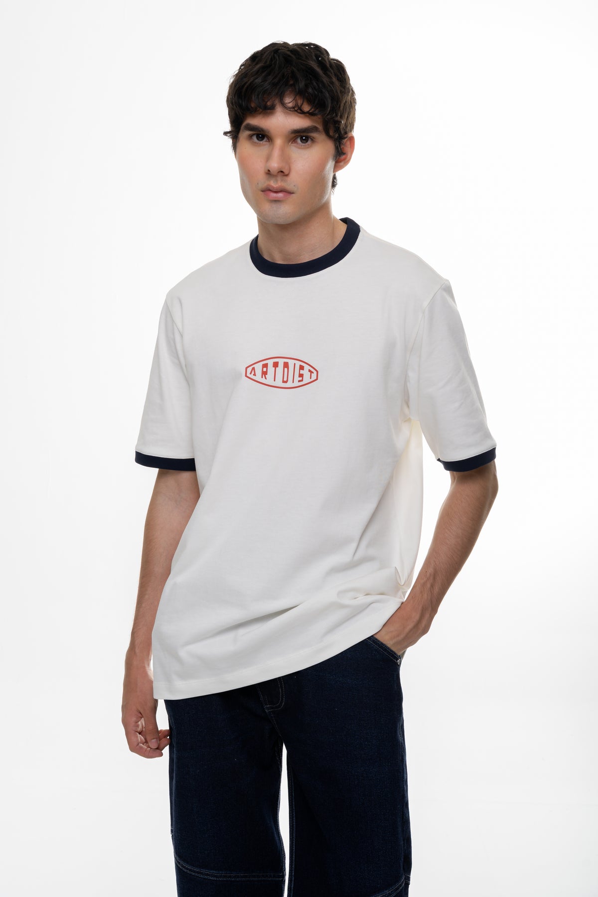Frame Ivory Regular Fit T-Shirt
