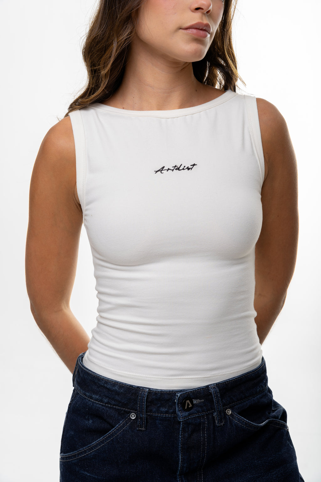 Grain Ivory Tank Top