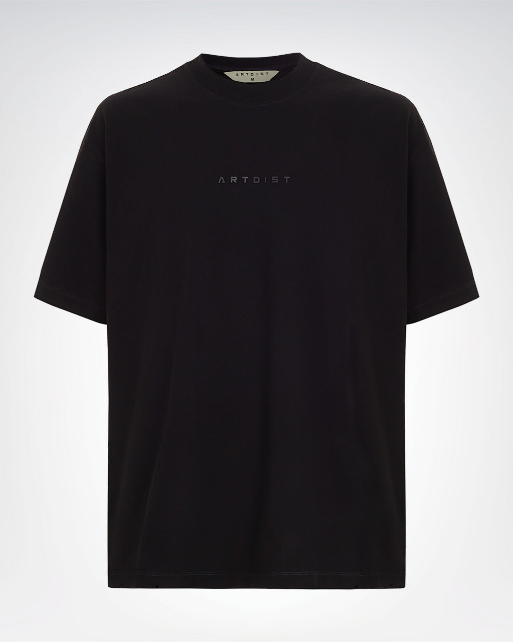 Portico Black Oversize Fit T-Shirt