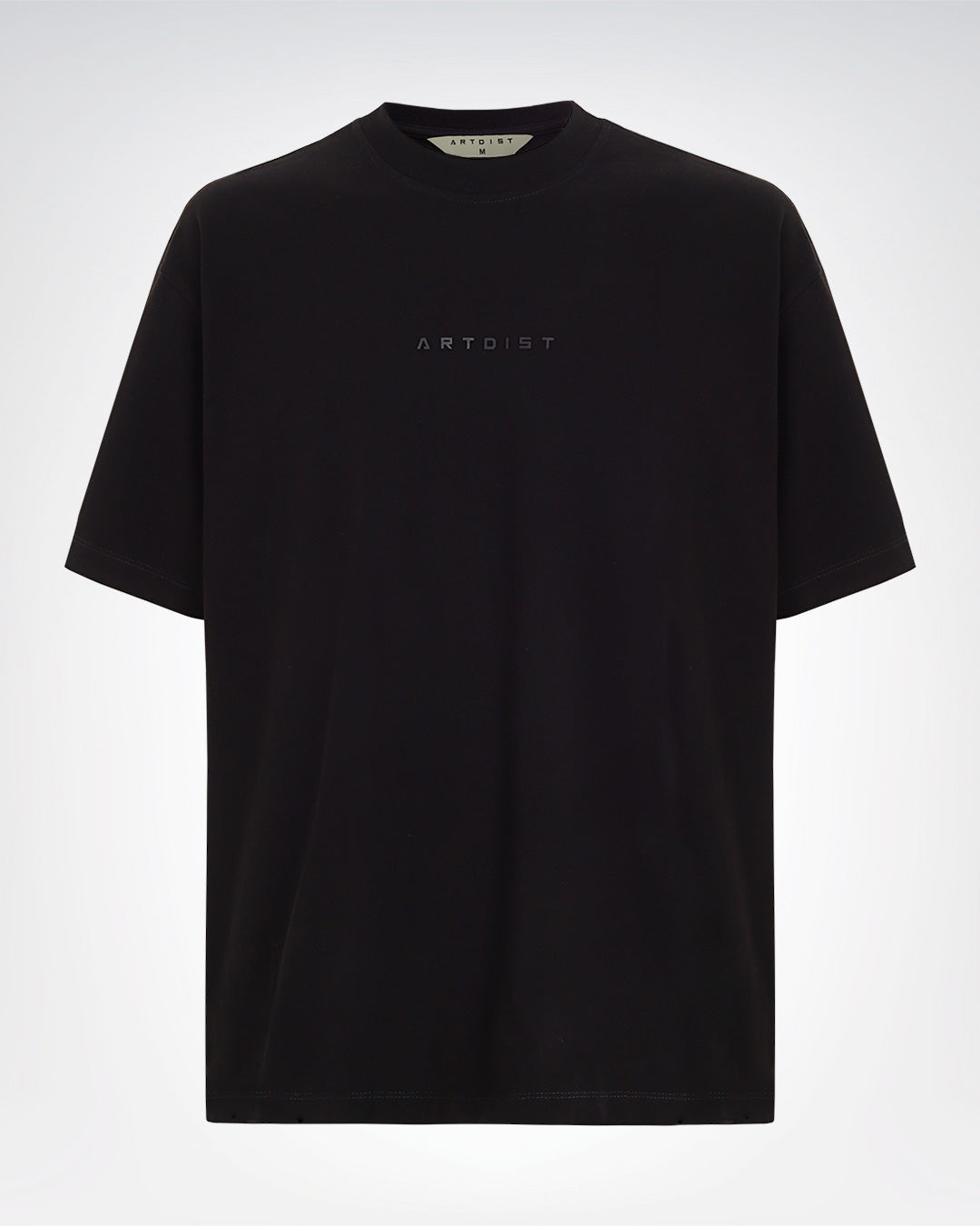 Portico Black Oversize Fit T-Shirt