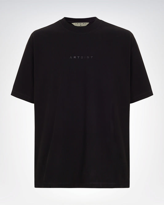Portico Black Oversize Fit T-Shirt