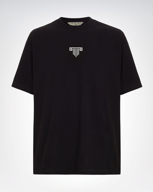 Essence Black Regular Fit T-Shirt